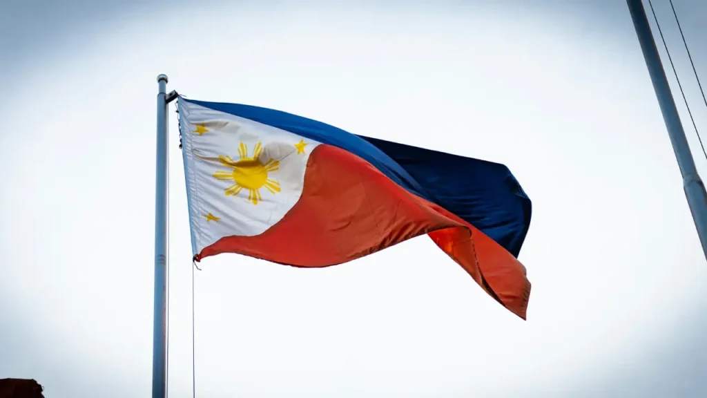 Philippine flag representing the Philippines Roblox ban 2026 controversy
