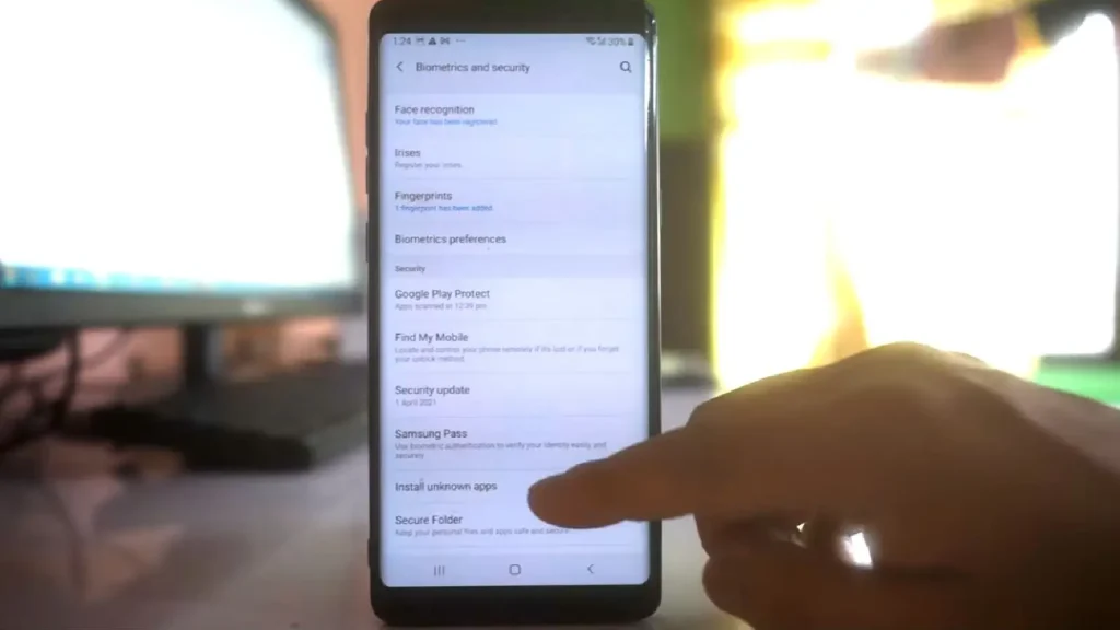 Android install unknown apps settings screen