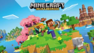 Minecraft Java and Bedrock Edition official art
