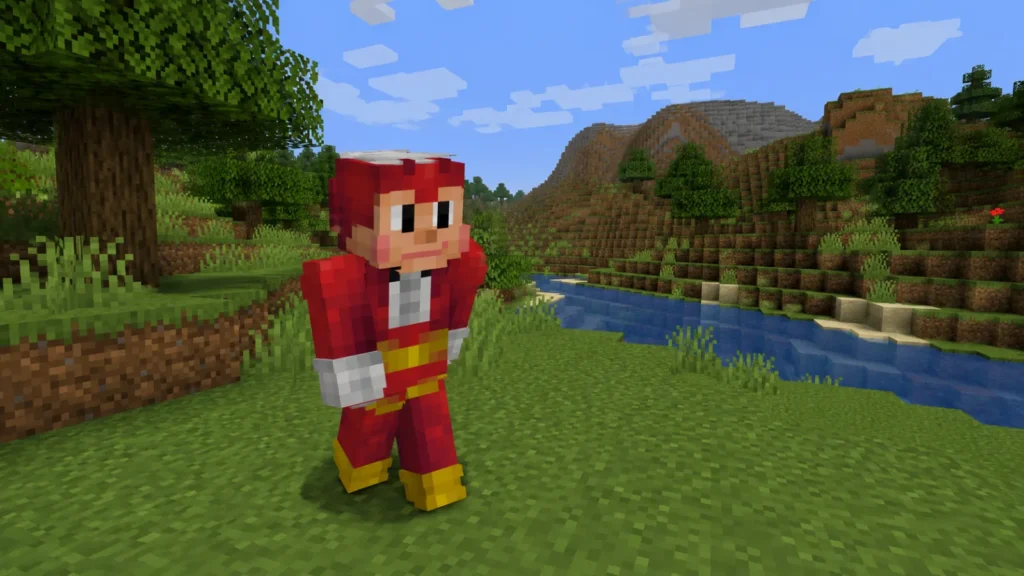 Jollibee Minecraft skin in-game