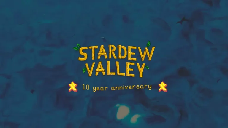 Stardew Valley official key art 10th anniversarry
