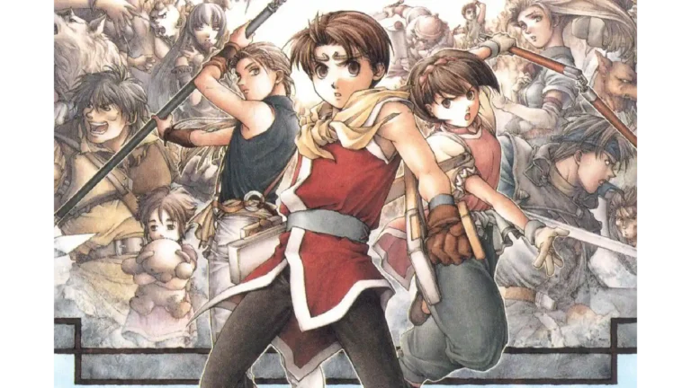 Suikoden II all 108 Stars of Destiny — official character art from the HD Remaster
